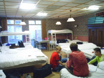 NNO 2005, slaapzaal mannen